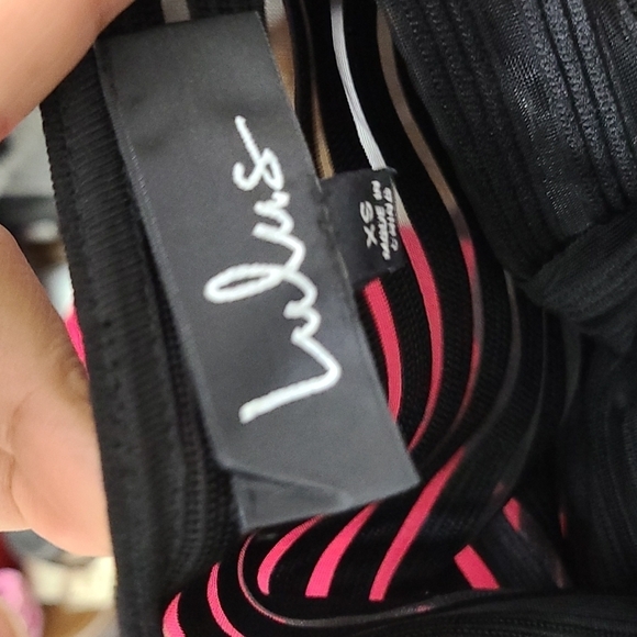 LULU'S Perfect Mesh Black Bodycon‎ Dress size XS - Picture 3 of 4